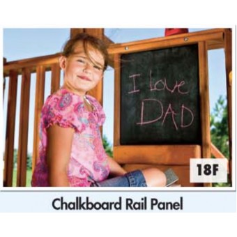 Chalkboard Rail Panel 