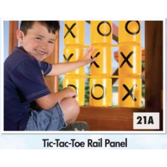 Tic Tac Toe Rail Panel 
