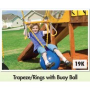 Trapeze Rings with Buoy Ball